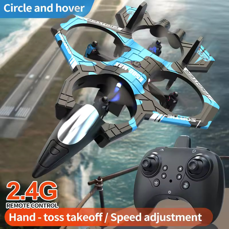 Remote Control Fighter Drone/Airplane Toy Drone With Lights