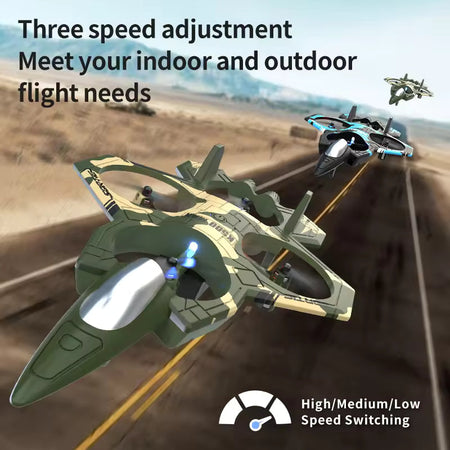 Remote Control Fighter Drone/Airplane Toy Drone With Lights
