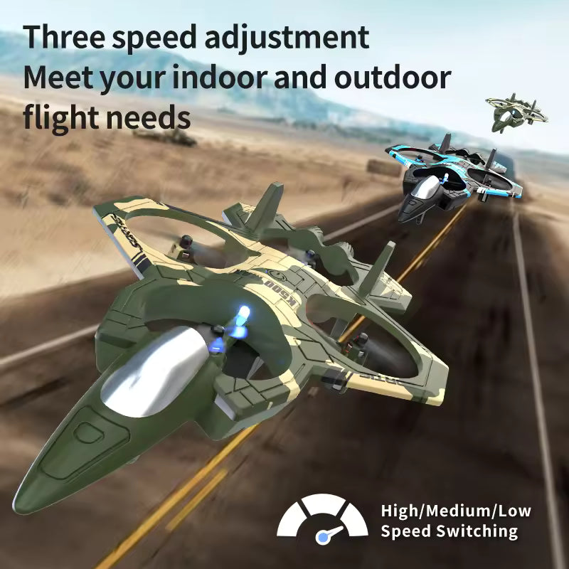 Remote Control Fighter Drone/Airplane Toy Drone With Lights