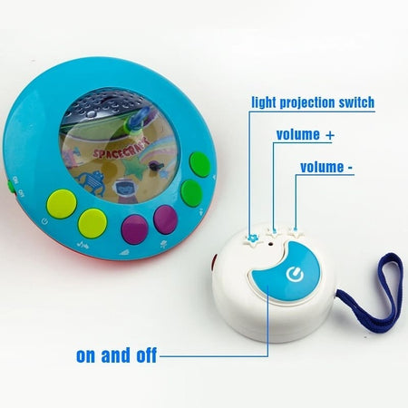 Huanger Remote Control Musical Cot Mobile