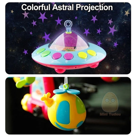 Huanger Remote Control Musical Cot Mobile