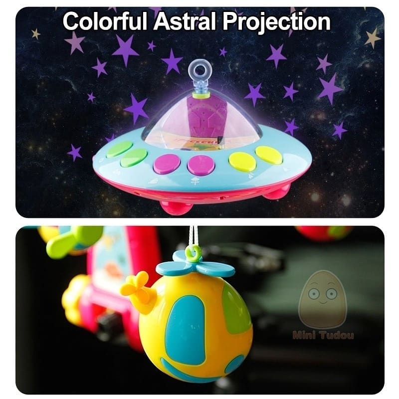Huanger Remote Control Musical Cot Mobile