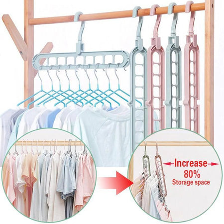 Imperial Magic Hangers 9 Holes Organizer Hangers For Clothes main image