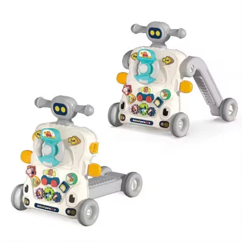 6 In 1 Activity Walker For Toddlers Grey