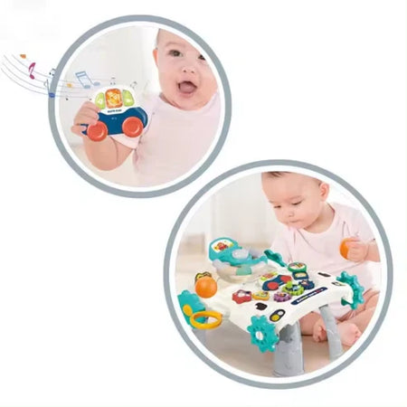 6 In 1 Activity Walker For Toddlers Blue