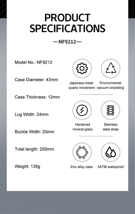 Naviforce NF9212 Executive Edition image 8