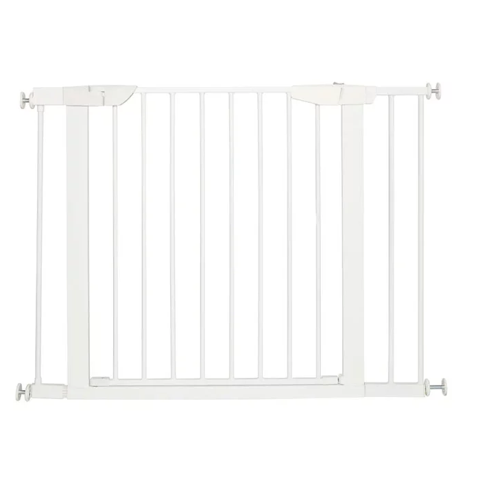 Safety Stairs/Door Gate Care For Baby Or Pets 75 CM Tall, And from 75 CM to 84 CM Wide Included Optional 30 CM Extension To Make It 105 CM To 114 CM Wide