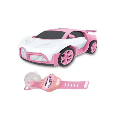 Metal Mini RC Car Watch Toy with Lights