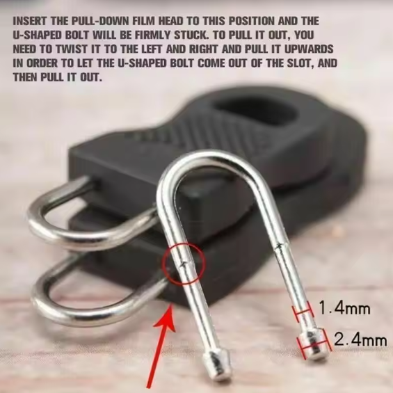 (pack of 10) universal zipper puller image 2