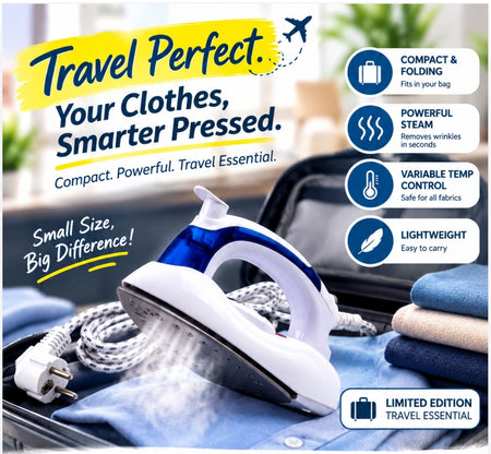 Travel Foldable Steam Iron