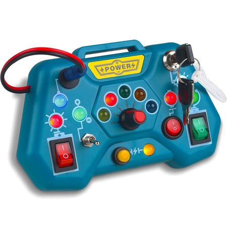 Sensory Activity Busy Board LED Light Switch Game