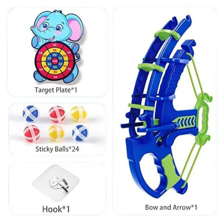Shooting Archery Elephant Shape Dartboard Target With Multiple Sticky Balls