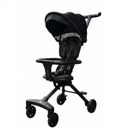 Smart Portable Compact Buggy Stroller Black - F11
