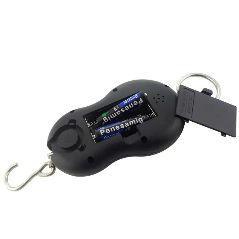 Smiling Face Portable Hanging Fishing Scale Luggage Scale for Travel 50kg image 3