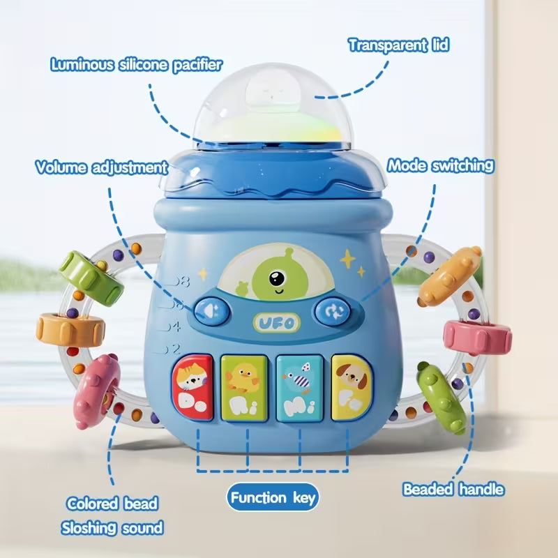 Soft Musical Bottle And Light-Up Toys for Baby