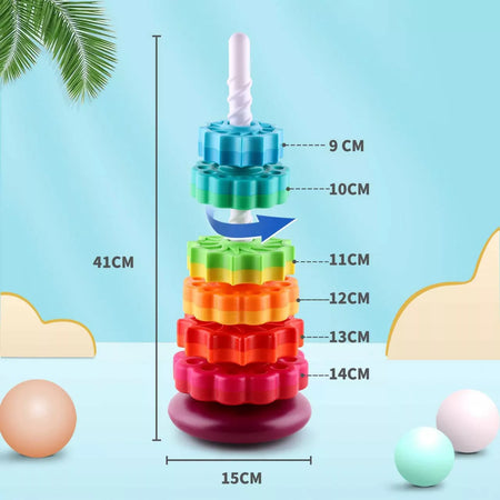 Spin Gear Again Rainbow Tower