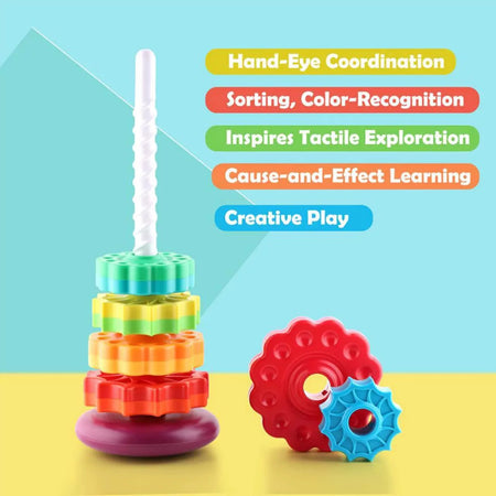 Spin Gear Again Rainbow Tower