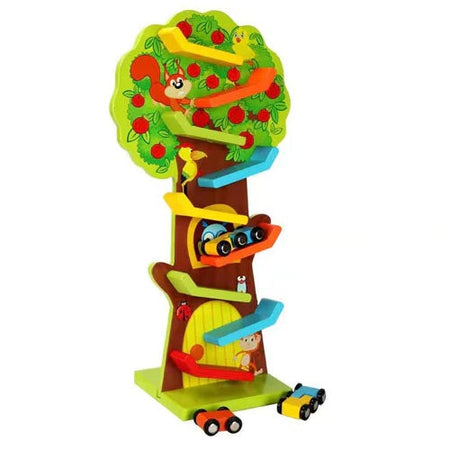 Squirrel Taxiway Wooden Race Track