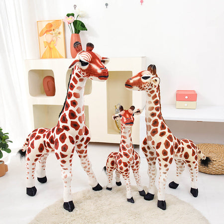 Stuffed Madagascar Giraffe Plush Toy Sika Deer