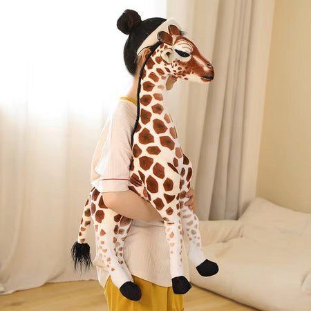 Stuffed Madagascar Giraffe Plush Toy Sika Deer
