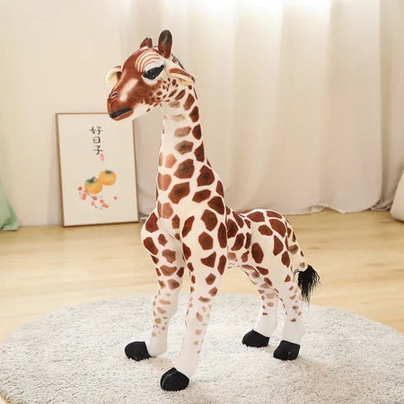Stuffed Madagascar Giraffe Plush Toy Sika Deer