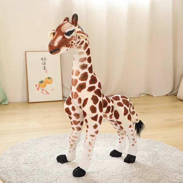Stuffed Madagascar Giraffe Plush Toy Sika Deer