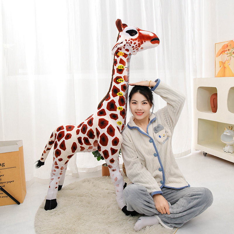 Stuffed Madagascar Giraffe Plush Toy Sika Deer