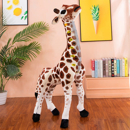 Stuffed Madagascar Giraffe Plush Toy Sika Deer
