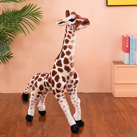 Stuffed Madagascar Giraffe Plush Toy Sika Deer