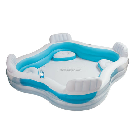Intex Swim Center Family Lounge Pool ( 90" L x 90 " W x 26 " H) - 56475