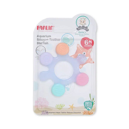 Farlin Silicone Teether – Blue Starfish - BB-20007