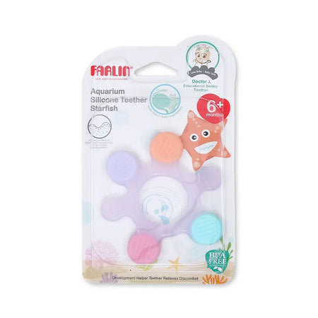 Farlin Silicone Teether – Purple Starfish - BB-20007