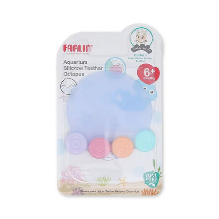 Farlin Silicone Teether – Purple Octopus - BB-20009