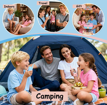 TalkiGo Mini Rechargeable Video Walkie Talkies for Kids (Pack Of 2)