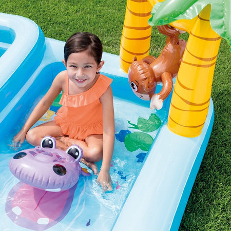 INTEX Jungle Adventure Play Center ( 2.44m x 1.98m x 71cm ) - 57161