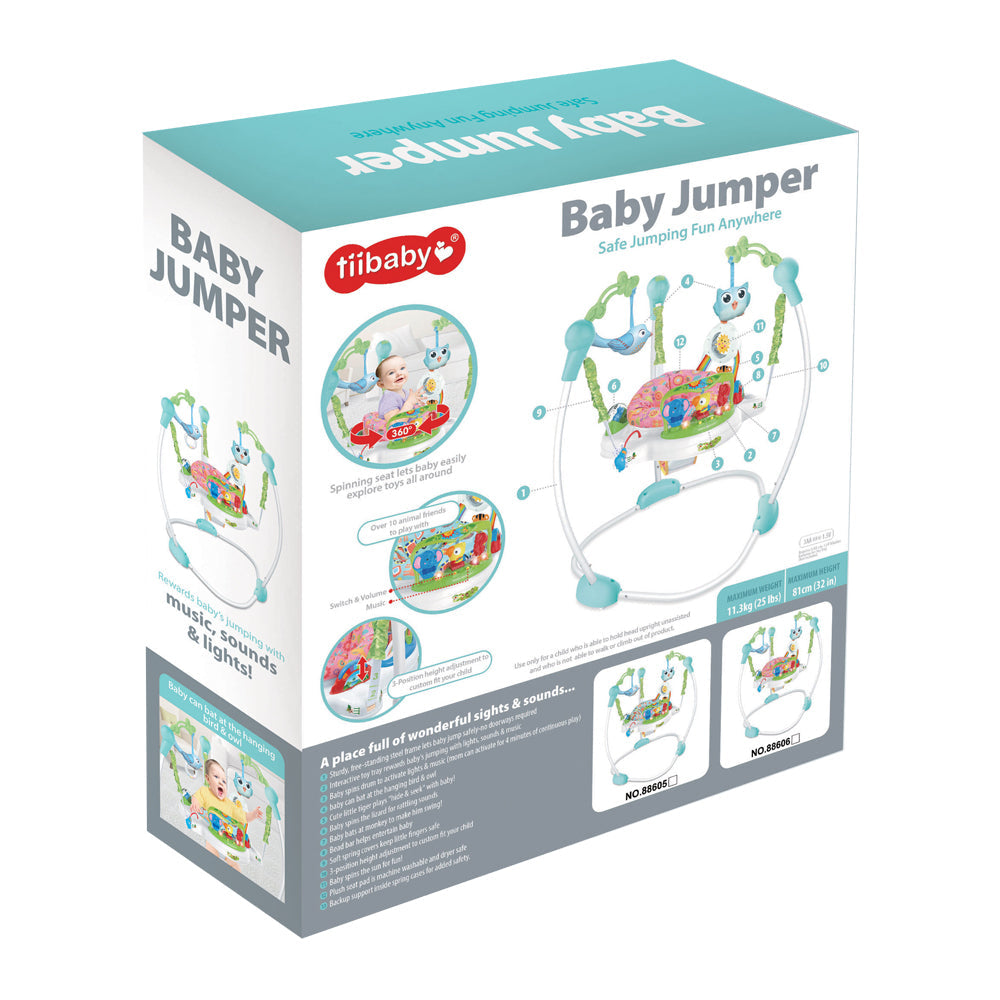Tiibaby – Baby Jumper with Music &amp; Lights