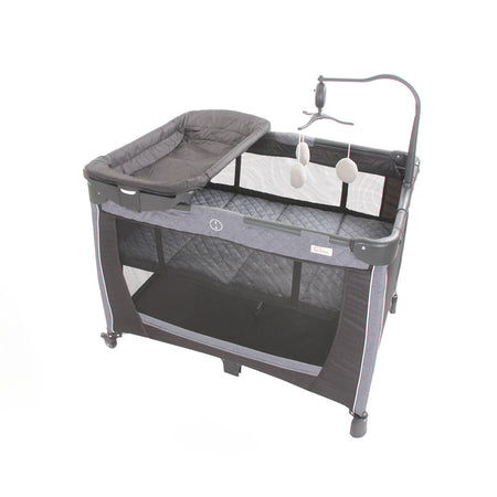 Tinnies Baby Playpen (Black) - T301 - 029