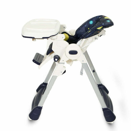 Tinnies Adjustable High Chair - Planet Blue - BG-89-064