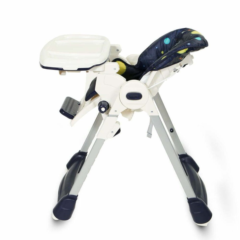 Tinnies Adjustable High Chair - Planet Blue - BG-89-064