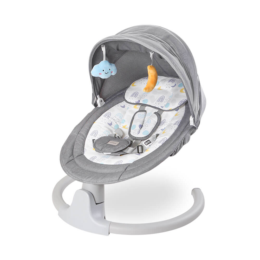 Tinnies Auto Baby Swing - Grey-T511