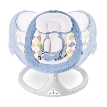 Tinnies Auto Baby Swing-Light Blue-T522