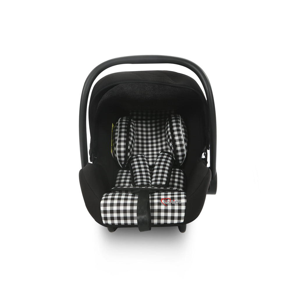 Tinnies Baby Carry Cot (Black Check) - T008-017