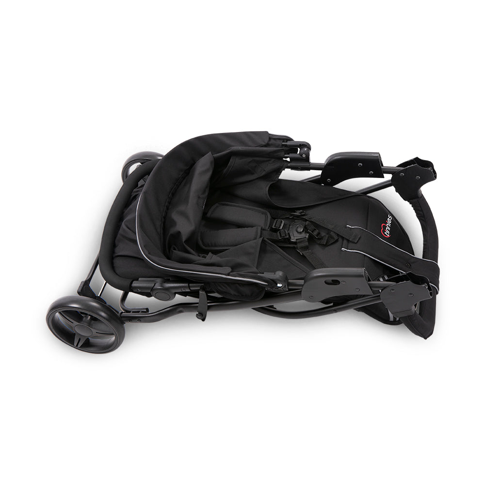 Tinnies Baby Stroller 3 Wheeler (Black) - E02-016