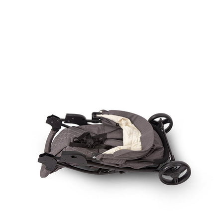 Tinnies Baby Stroller Diamond Pattern (Dark Grey) - E03-G