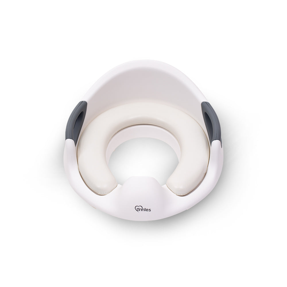 Tinnies Cushion Toilet Seat Cover (White) - BST014-034