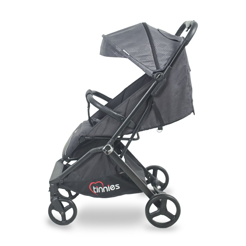 Tinnies Stroller Auto Folding-Grey-T105