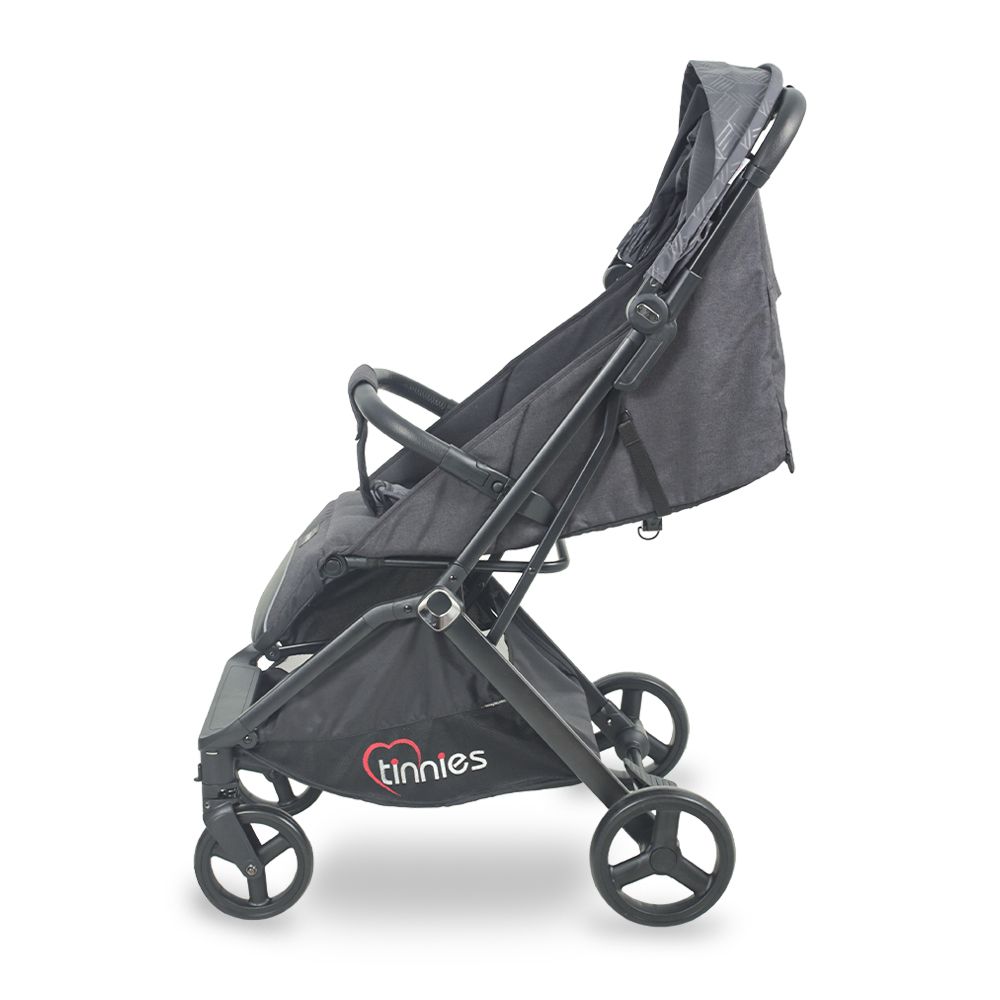 Tinnies Stroller Auto Folding-Grey-T105