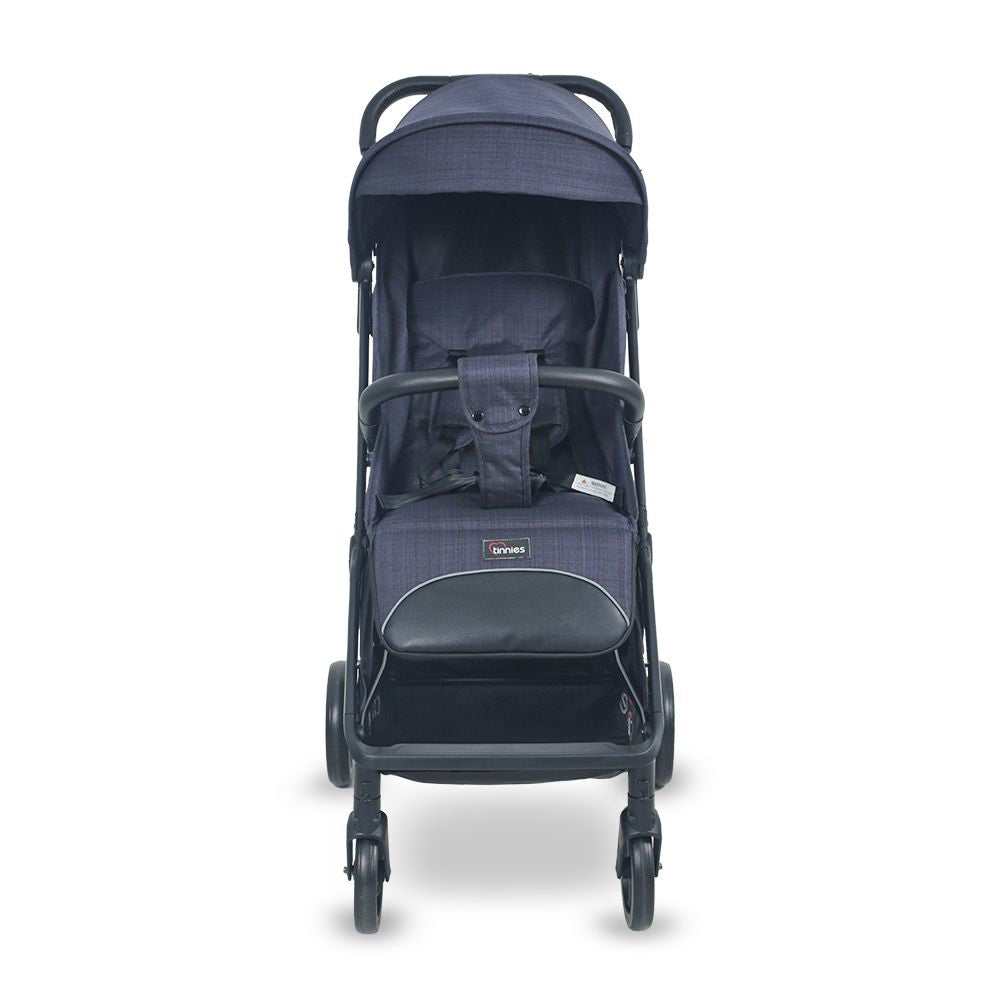Tinnies Stroller Auto Folding-Navy Blue-T105