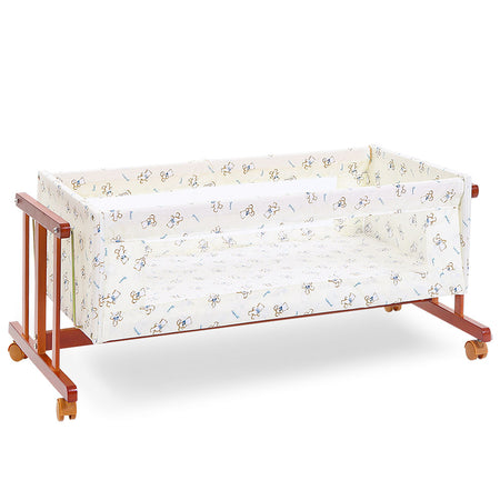 Tinnies Wooden Cot/Crib -Brown-T902-021