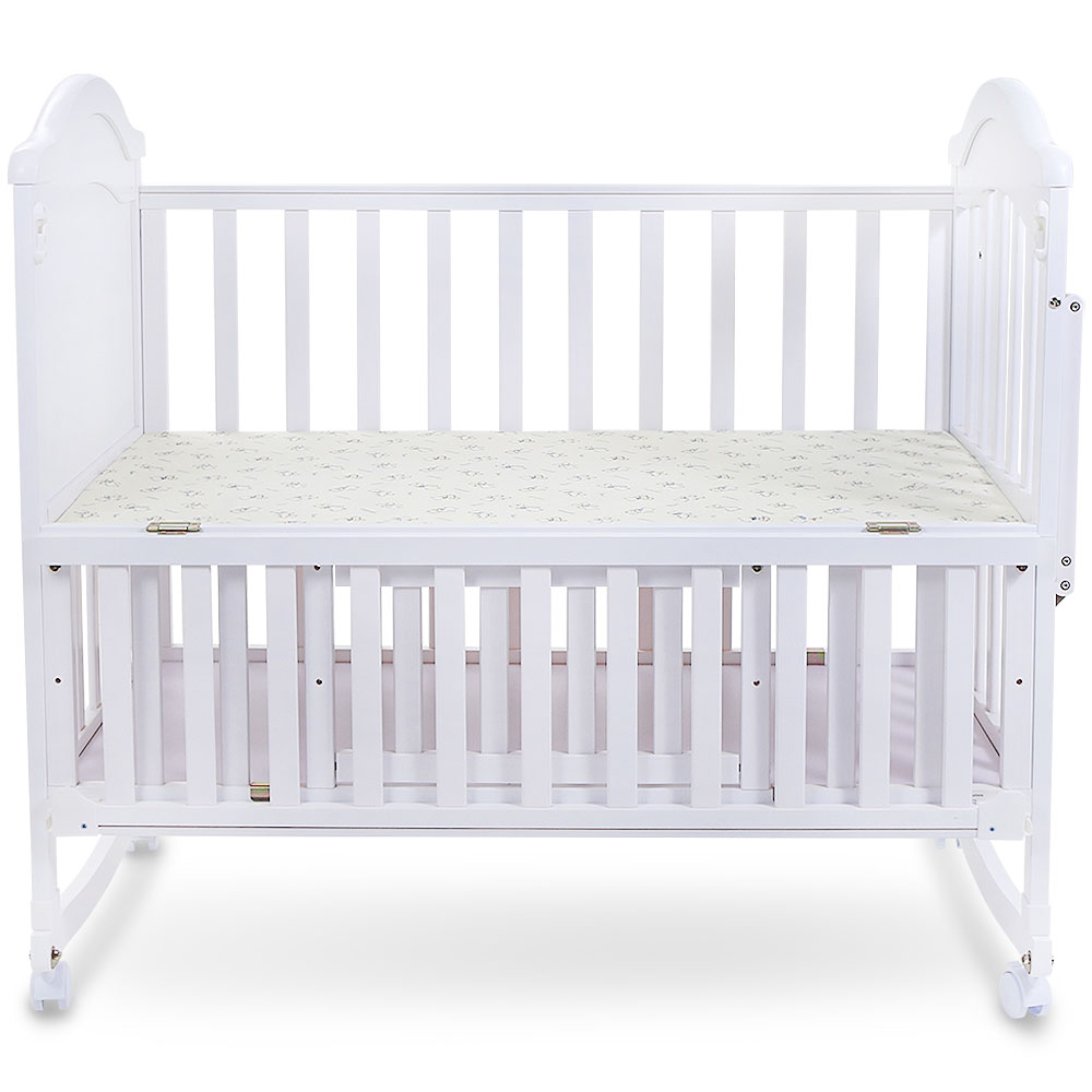 Tinnies Wooden Cot/Crib -White-T901-034